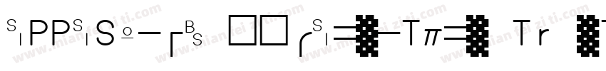 OPPOSansH 常规(OpenType TrueType) (Ve字体转换
